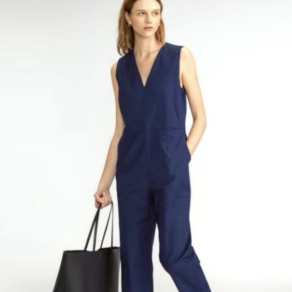 EVERLANE The Denim Structured  Jumpsuit